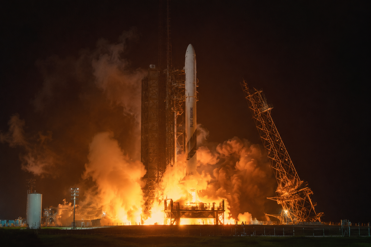 Blue Origin's New Glenn Rocket Blows Up in Pre-Launch Test, Threatening NASA and Amazon Missions