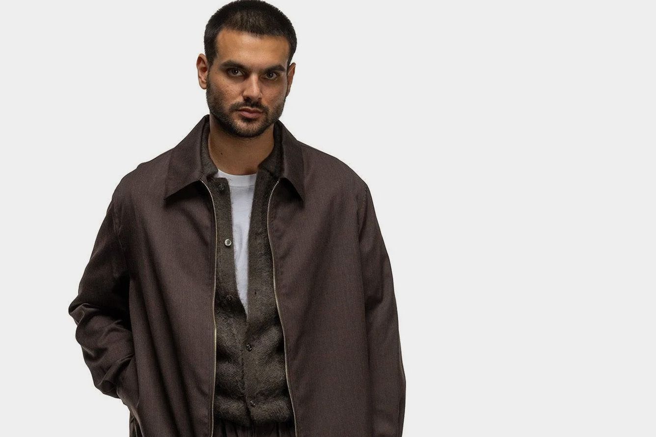 YOKE 2024ssシャツジャケット ダークブラウン サイズ1 YOKE 2024ssシャツジャケット ダークブラウン サイズ1