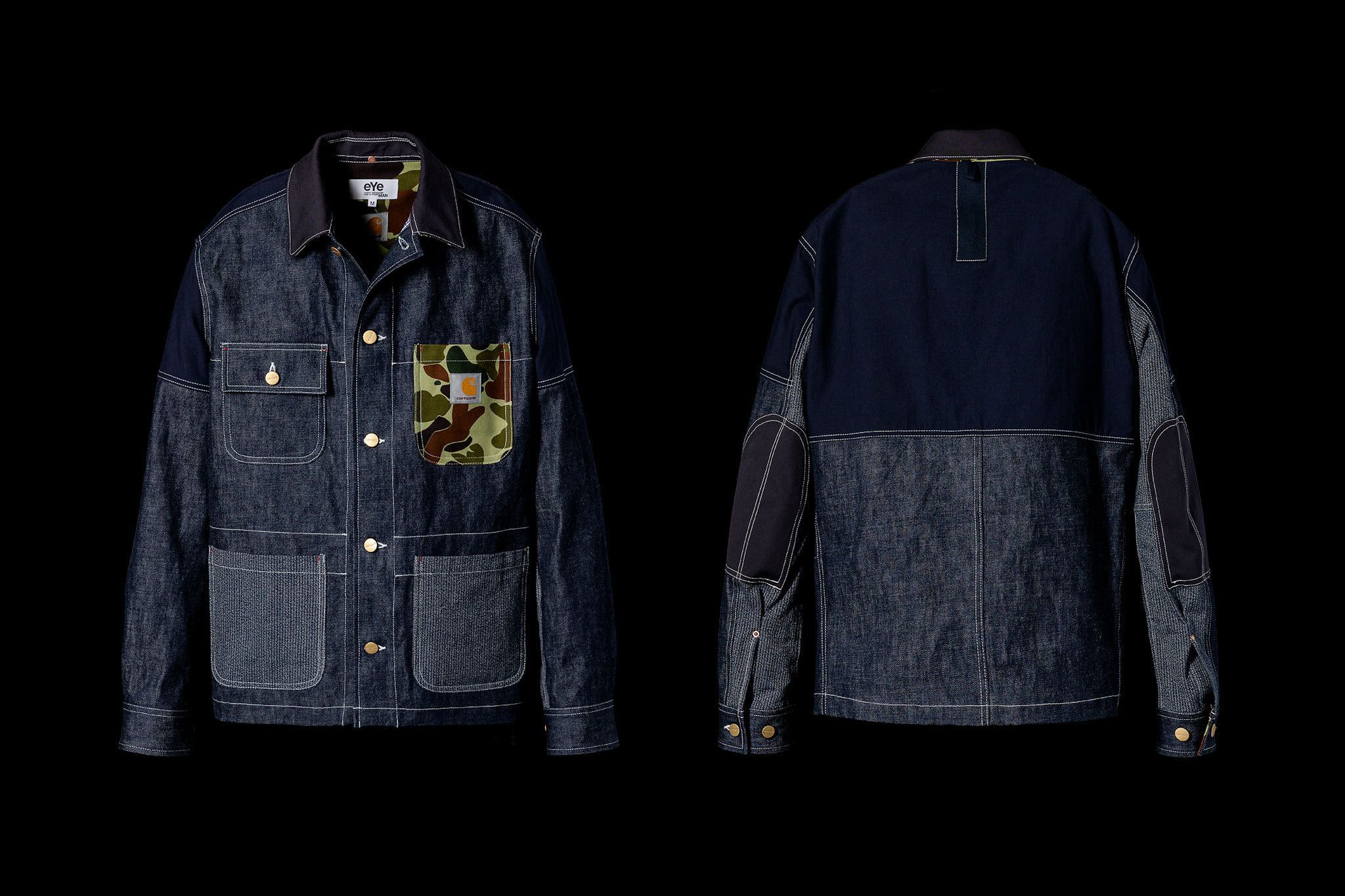 Junya Watanbe MAN eYe x Carhartt® Indigo Chore Coat | HAVEN