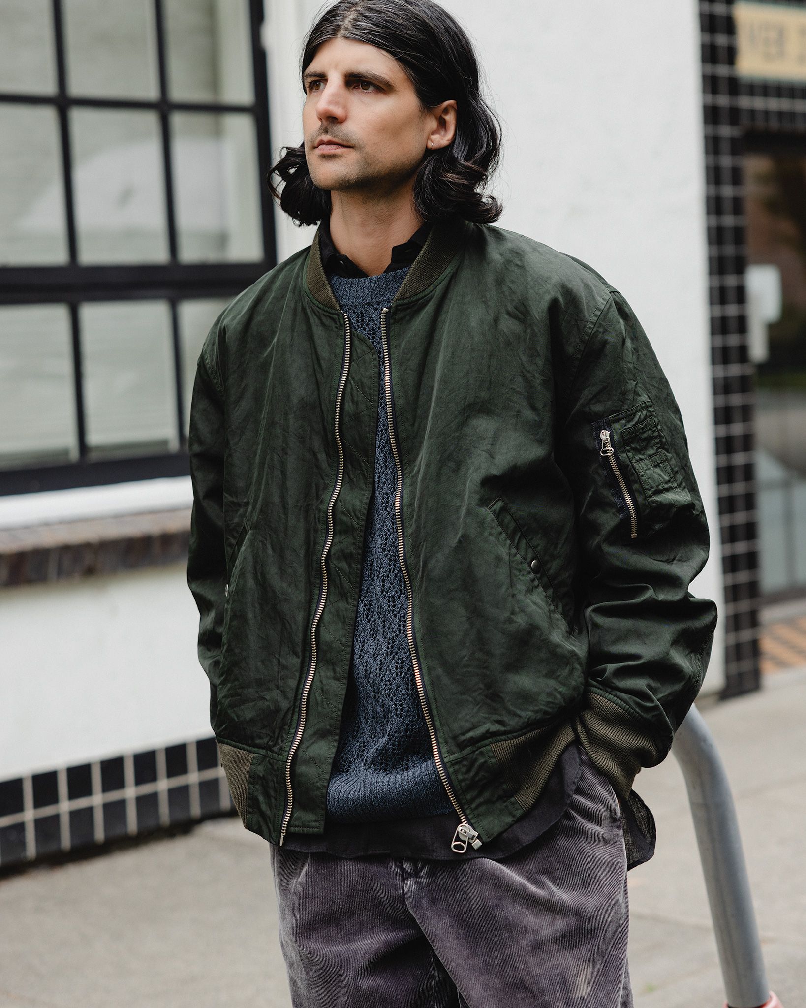 ZIP UP BLOUSON