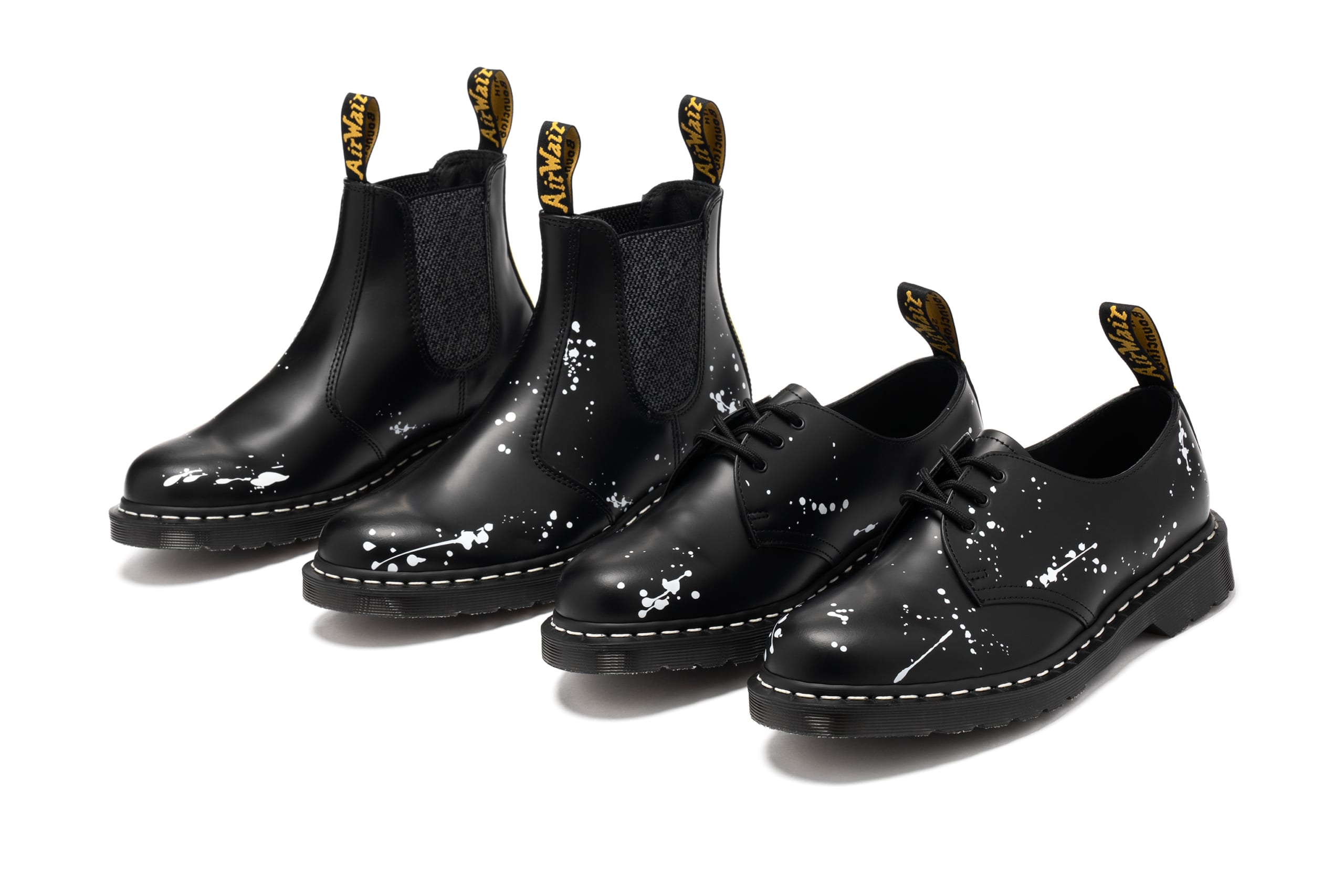 Dr. Martens x Neighborhood 1461 (Black / White)-27593922