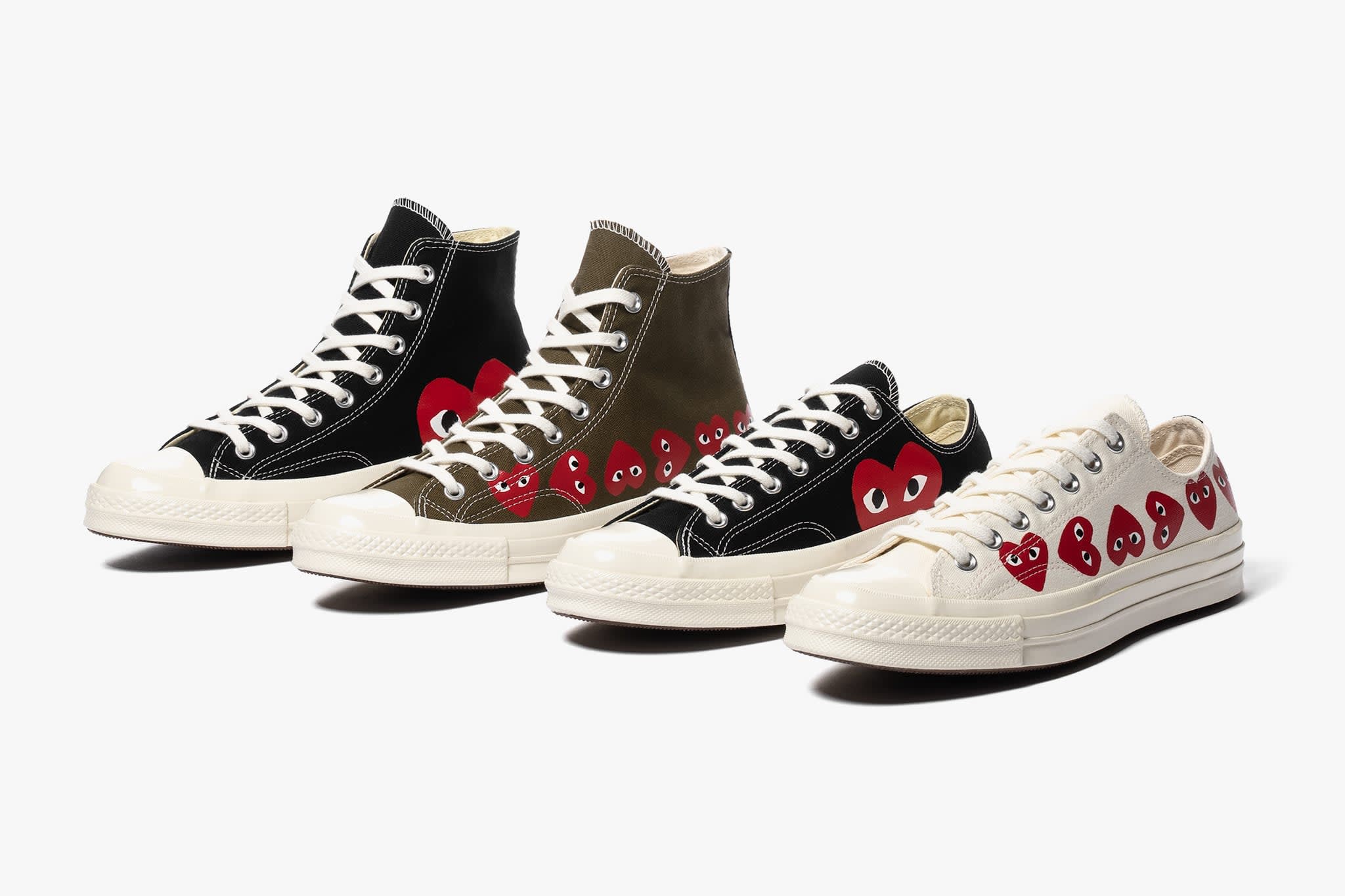 COMME des GARÇONS PLAY x Converse | Now Available | HAVEN