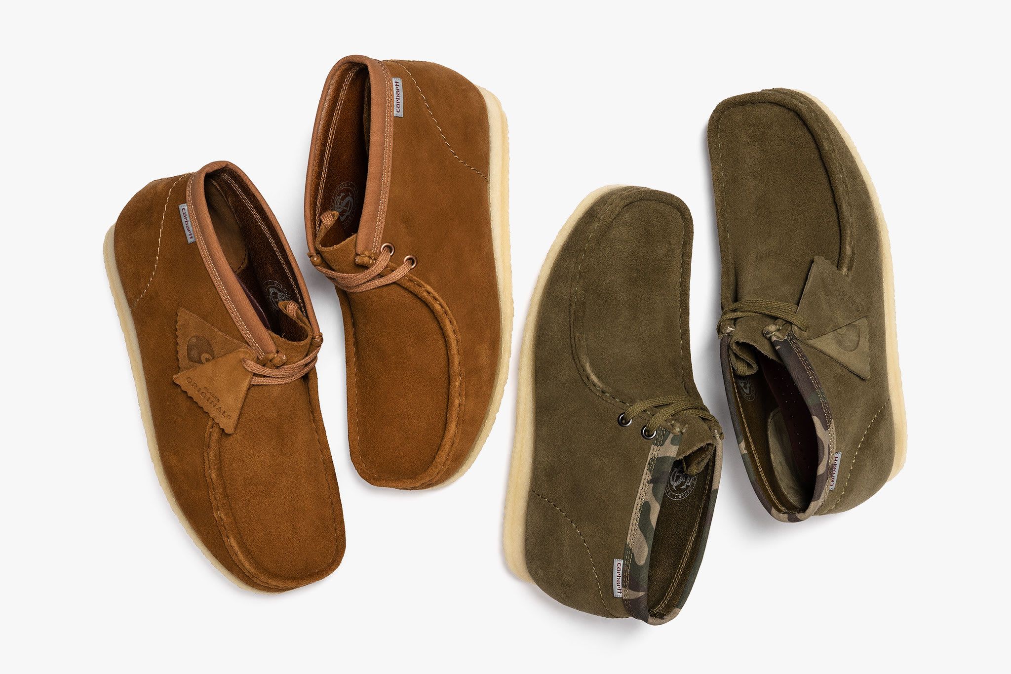 Clarks® Originals x Carhartt WIP Wallabee Pack | Now Available | HAVEN