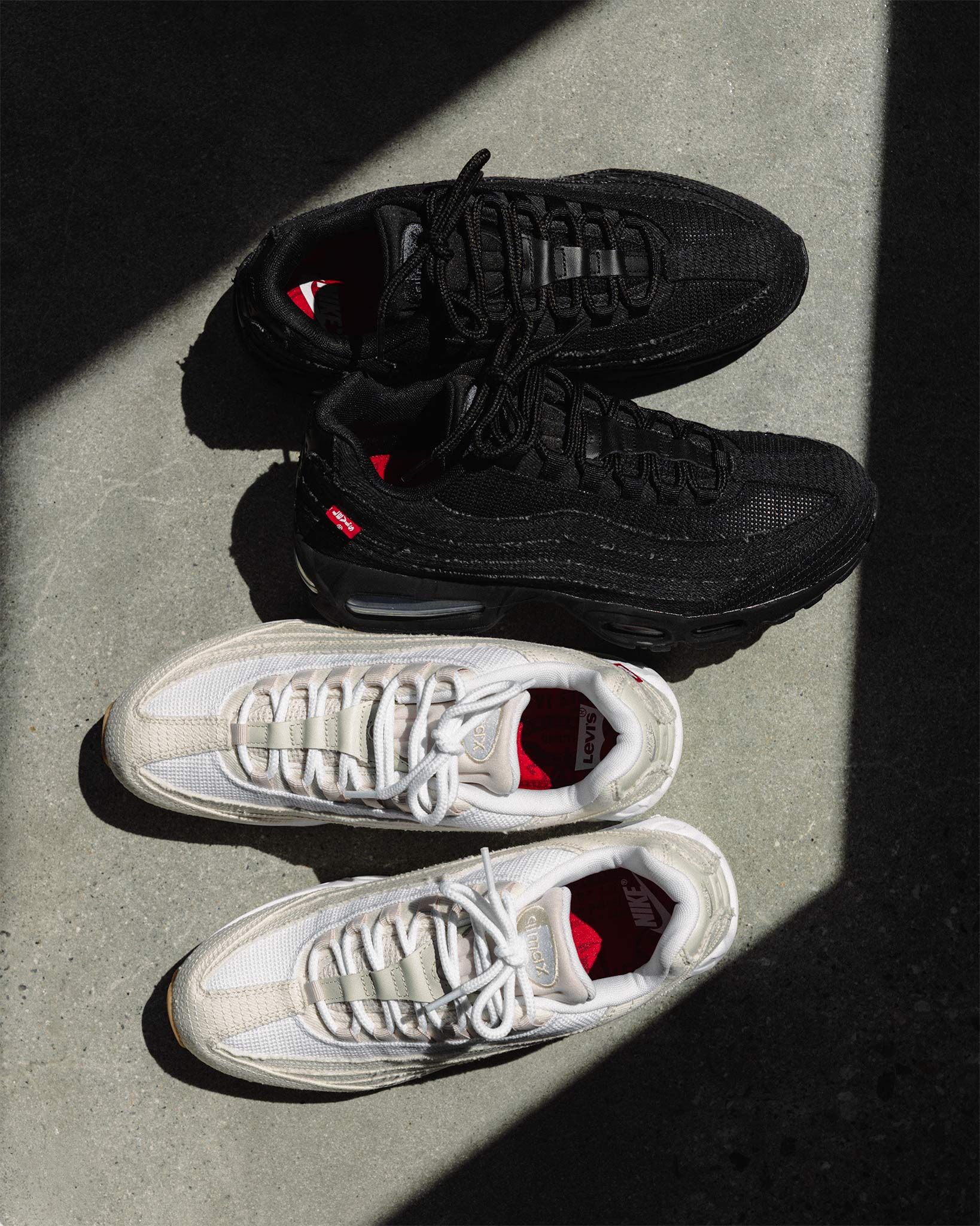 Levi's × Nike Air Max 95 OG \"Denim White Levi's x Nike Air Max 95 