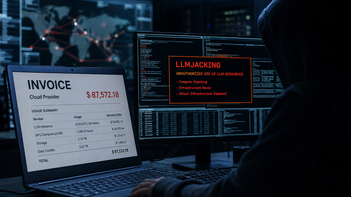 LLMjacking: how attackers steal your AI compute, hand you the bill and build their attack infrastructure