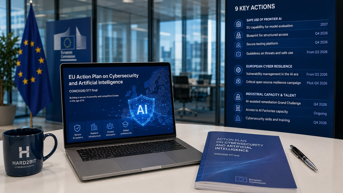 The EU Action Plan on Cybersecurity and AI: what actually changes for organisations