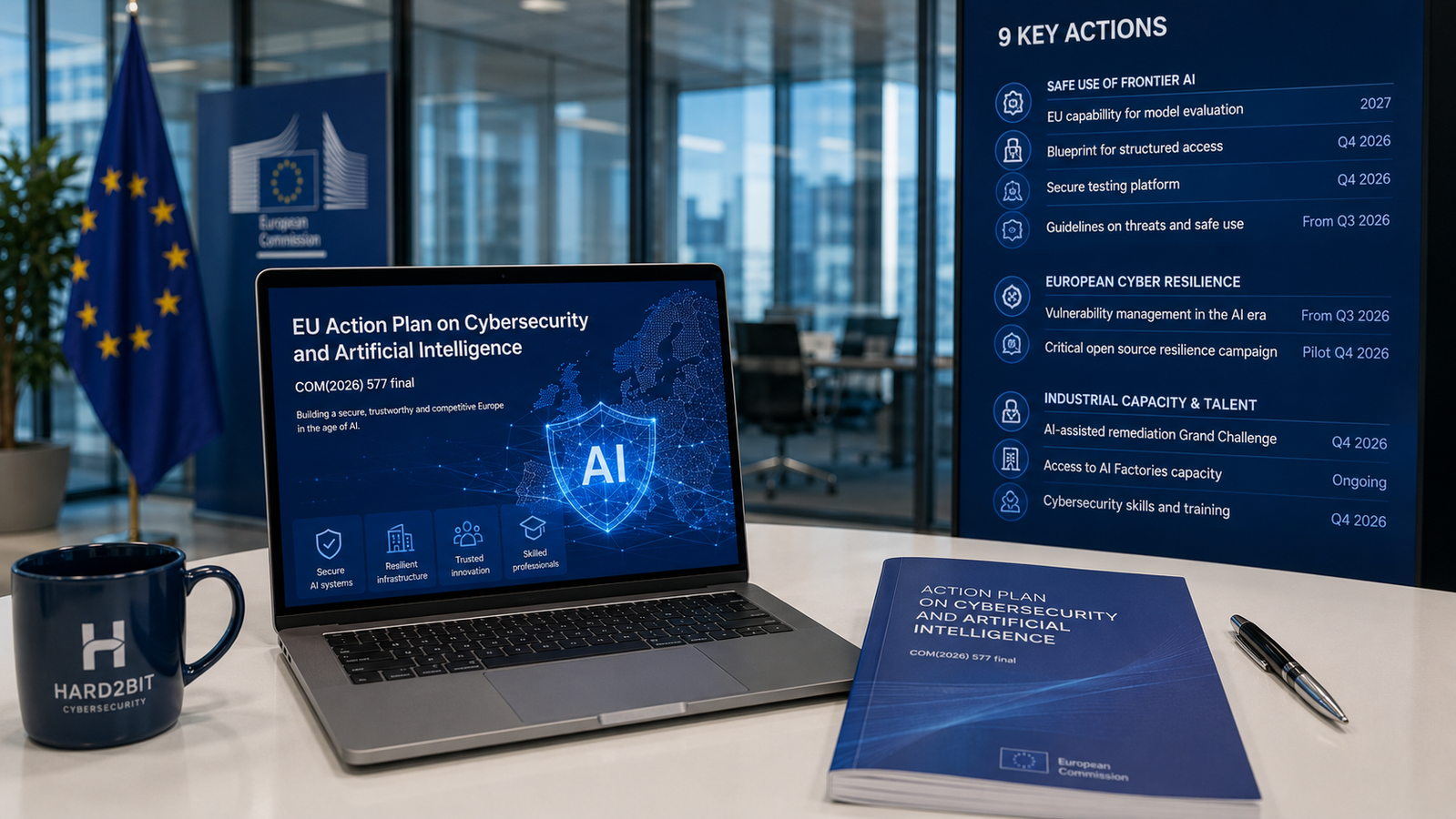 The EU Action Plan on Cybersecurity and AI