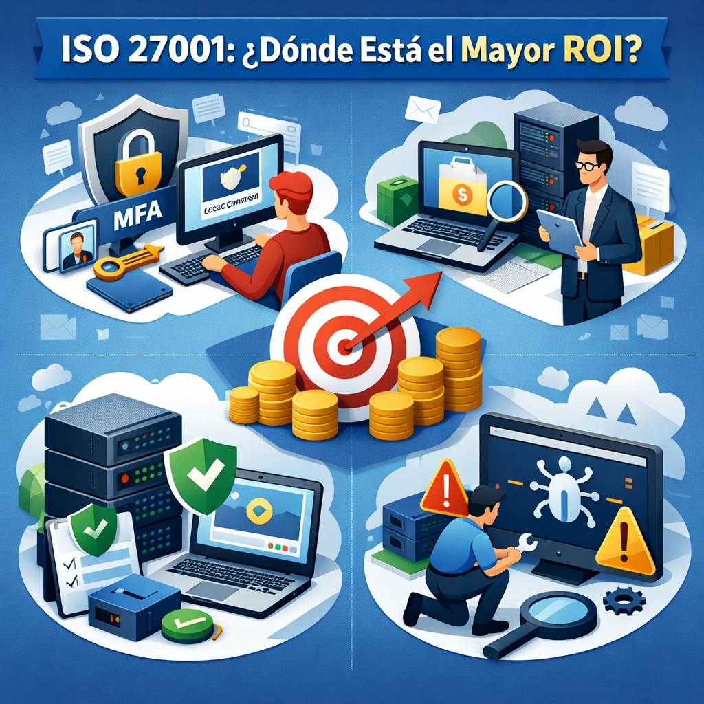 ISO 27001: the controls with the highest ROI to start with