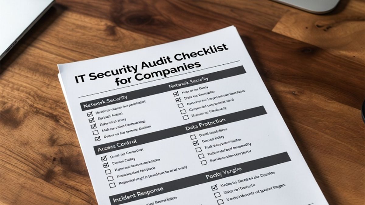 Checklist de auditoría de seguridad informática para empresas