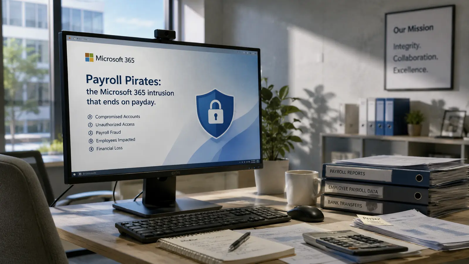 Payroll Pirates: roban la sesión de Microsoft 365