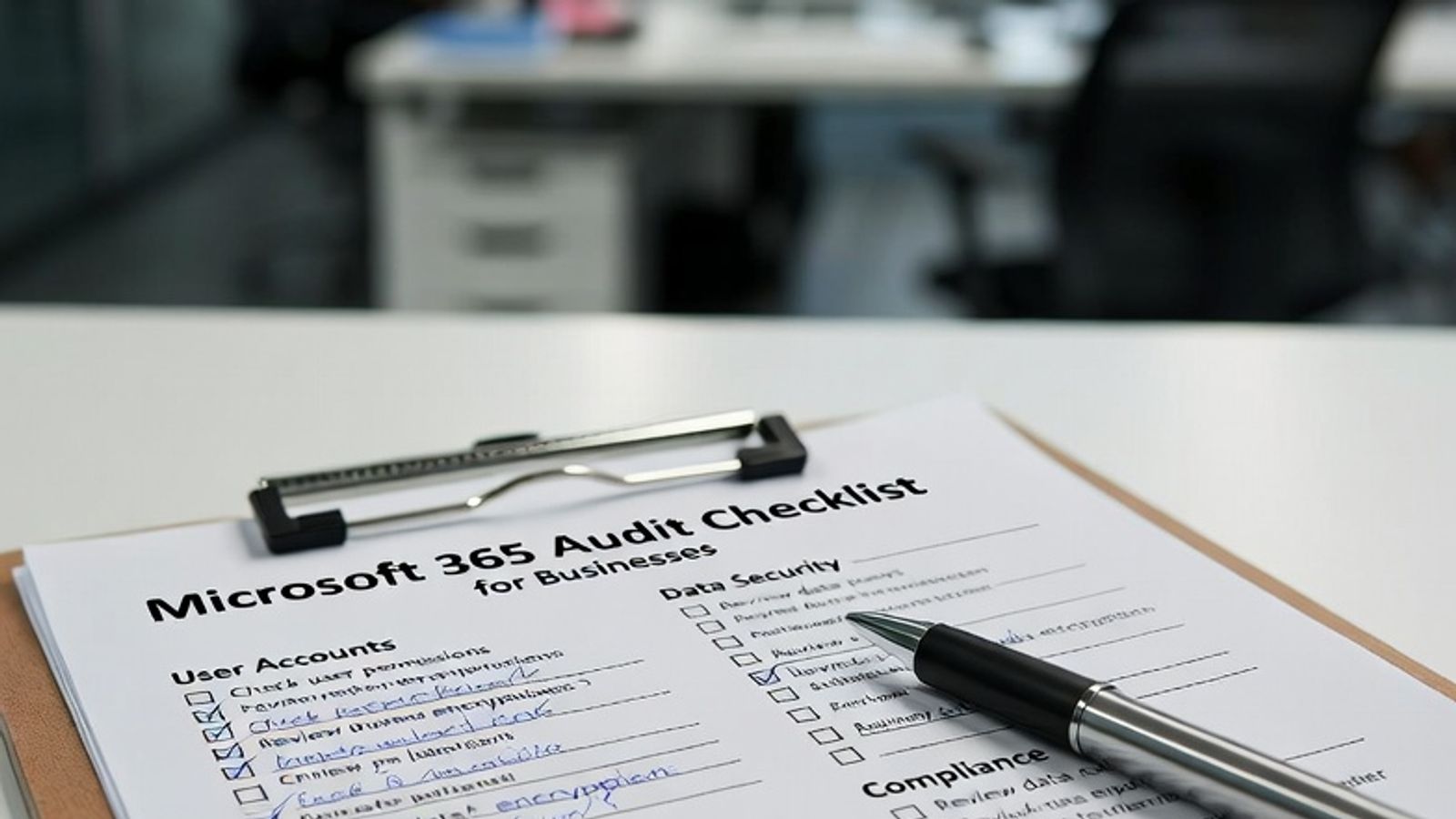 Checklist Auditoría de Microsoft 365