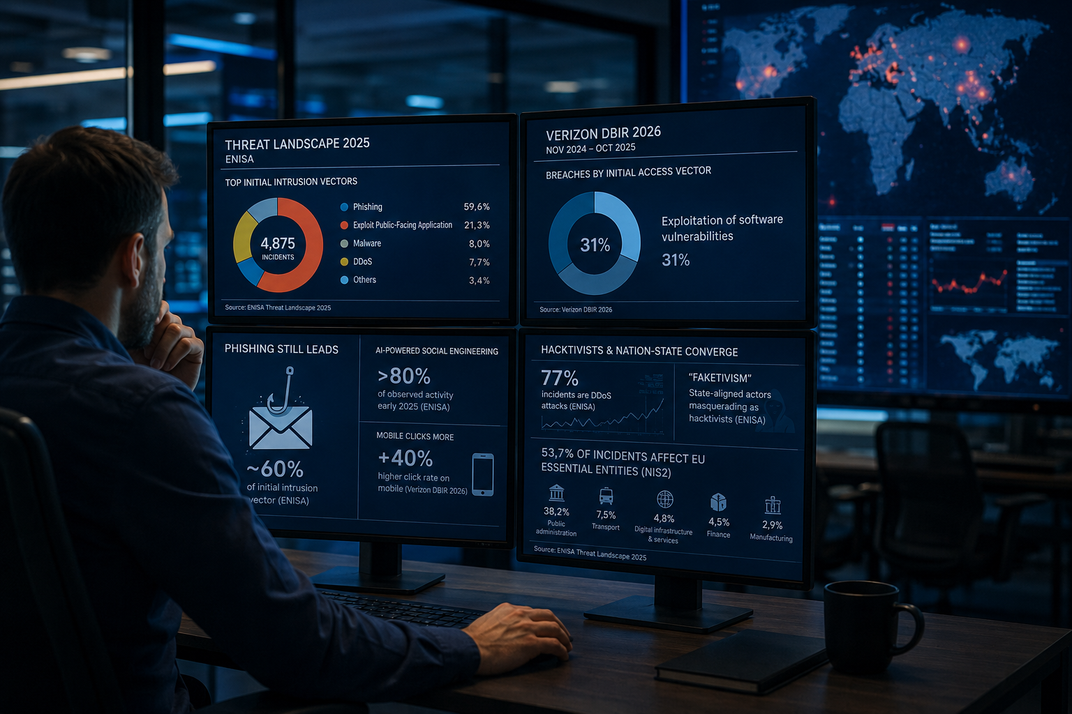 Cadena de suministro digital 2025-2026: 5 lecciones para el CISO desde los datos europeos y globales