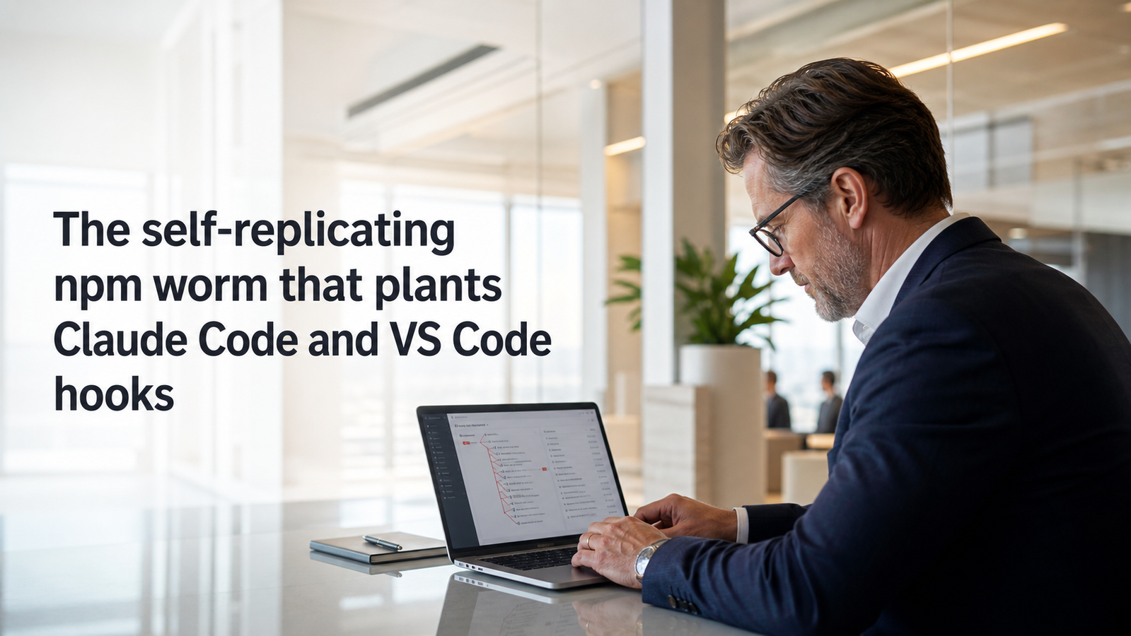 The self-replicating npm worm that plants Claude Code and VS Code hooks