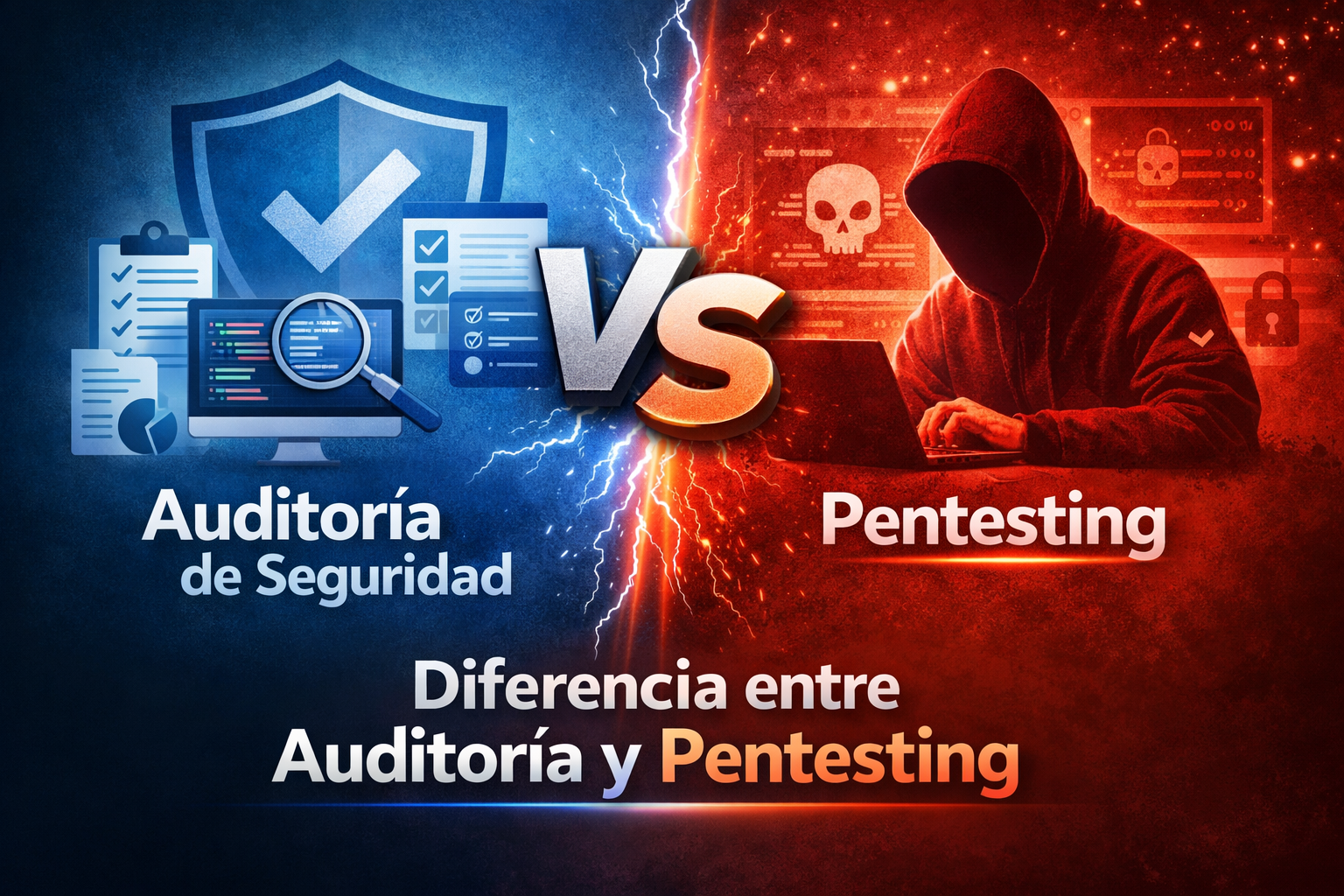 Diferencia entre auditoría y pentesting: qué necesita tu empresa