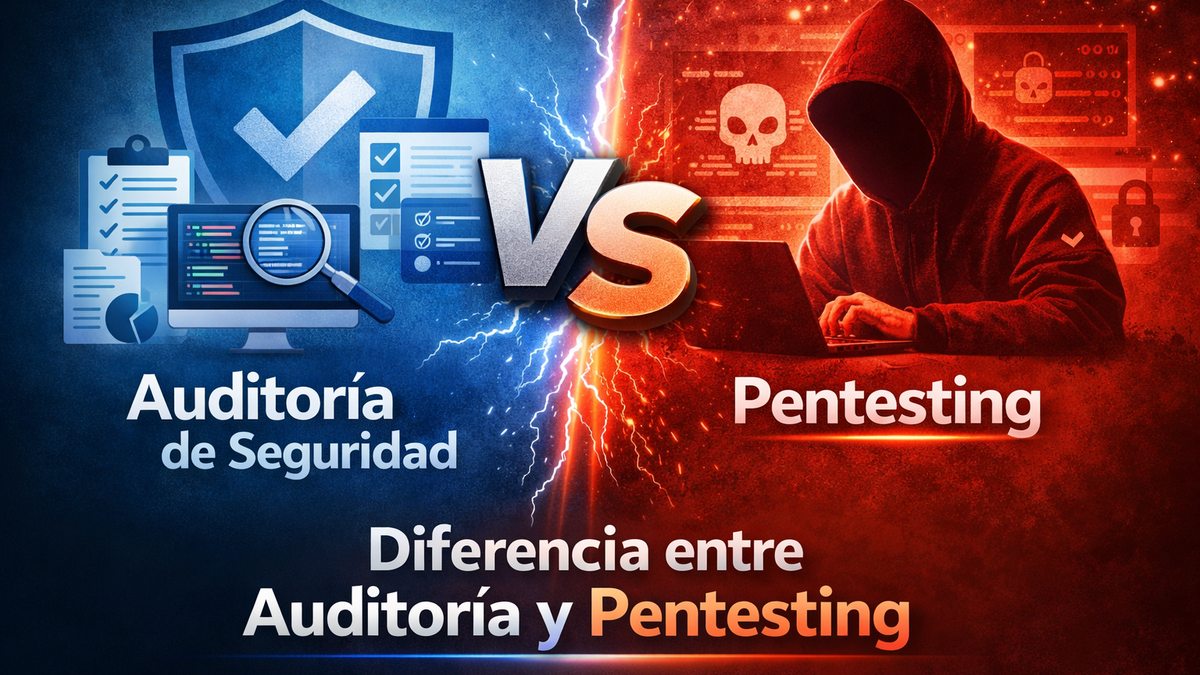 Diferencia entre auditoría y pentesting: qué necesita tu empresa