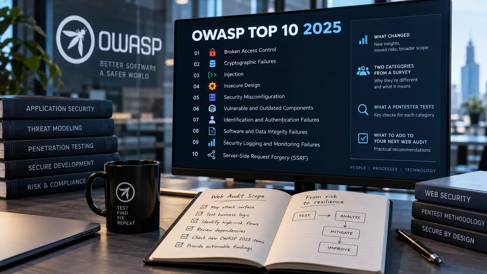 What changed in the OWASP Top 10 2025