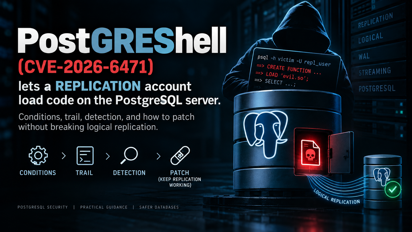 PostGREShell (CVE-2026-6471)