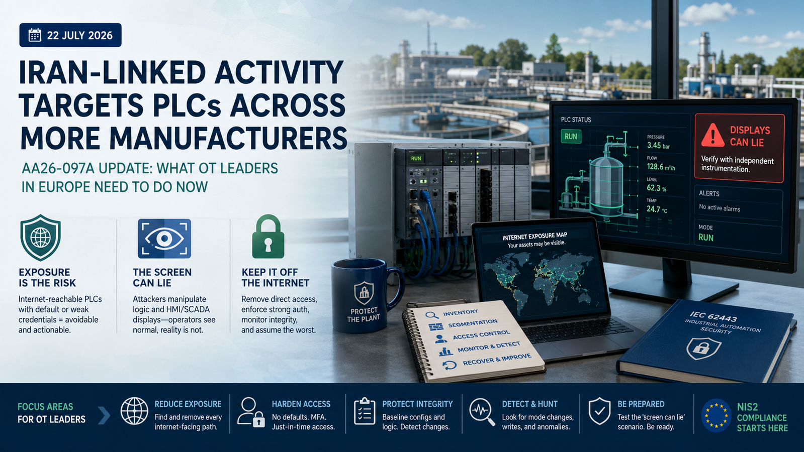 PLC attacks on critical infrastructure