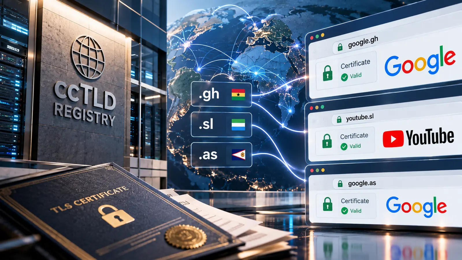 ccTLD registry hijack