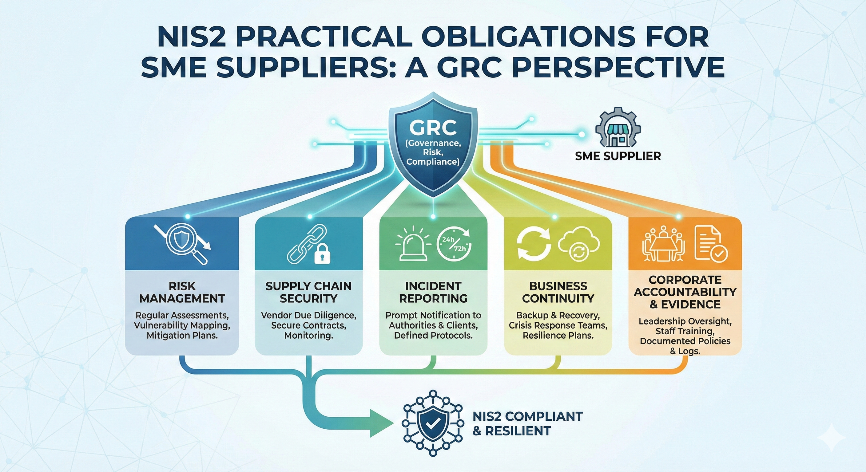 NIS2: practical obligations for supplier SMEs