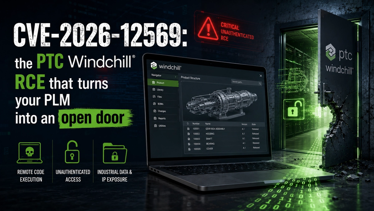 CVE-2026-12569: the PTC Windchill RCE that turns your PLM into an open door