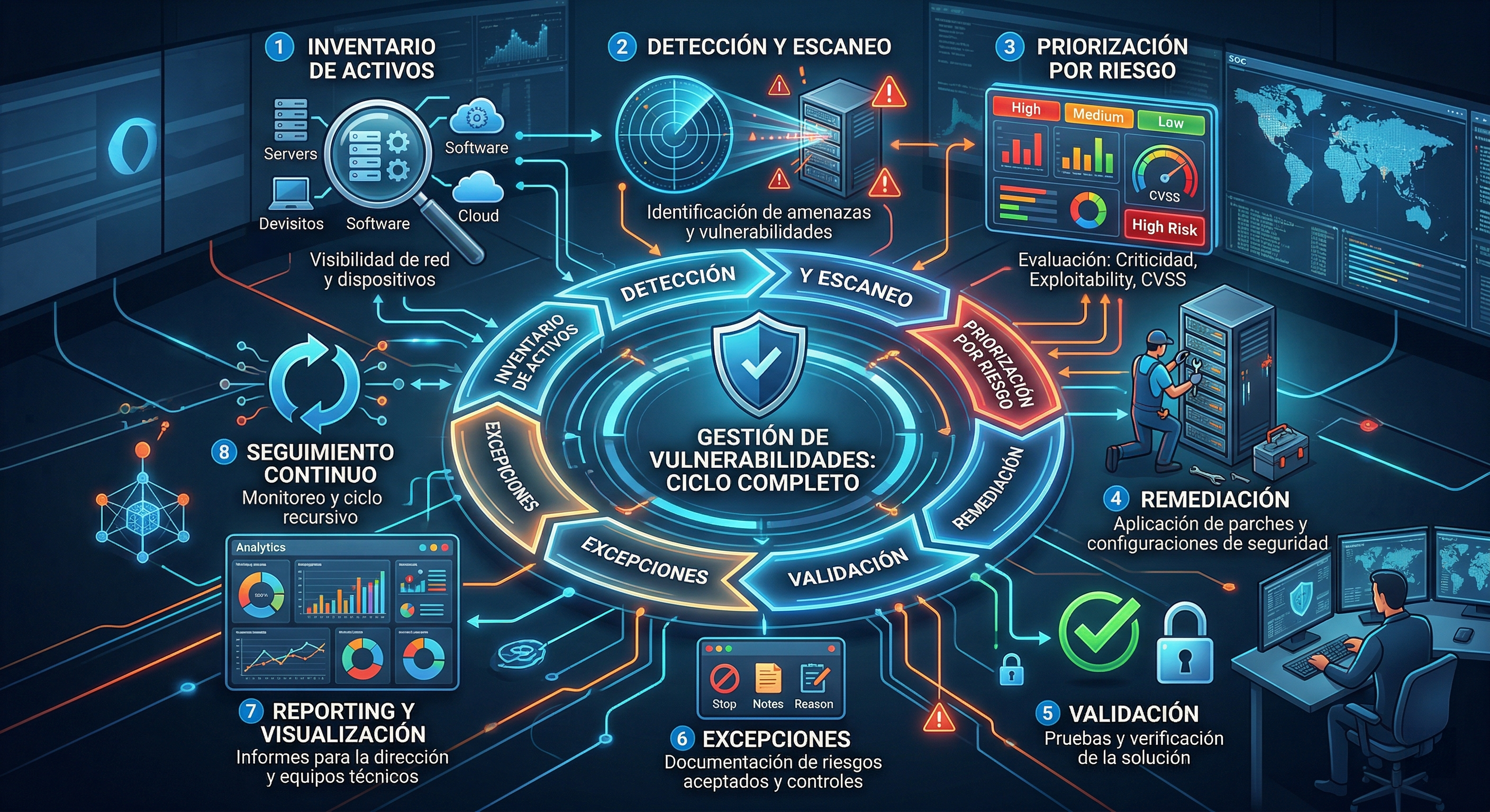 Gestión de vulnerabilidades: qué incluye de verdad y por qué a muchas empresas les cuesta mantenerla bajo control