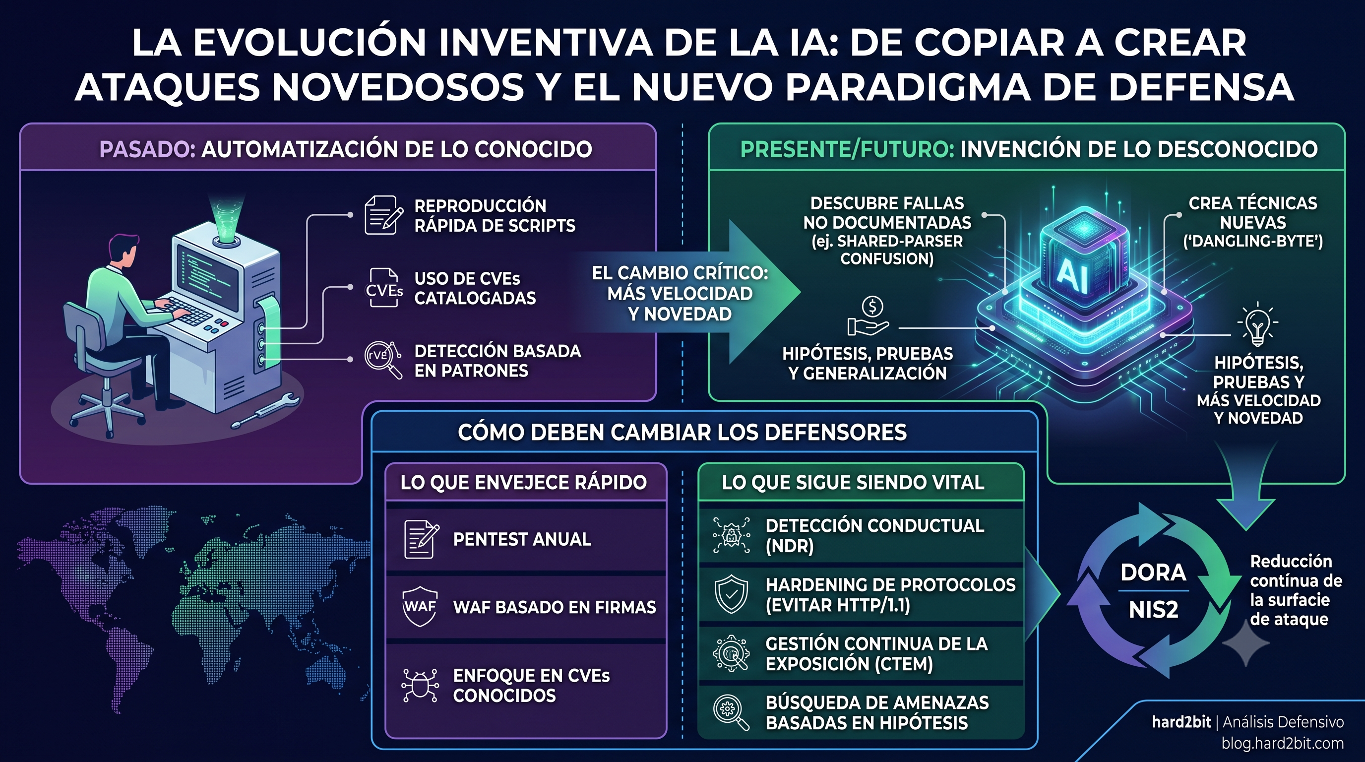 La IA dejó de copiar ataques conocidos y empezó a inventar los suyos: qué cambia para la defensa