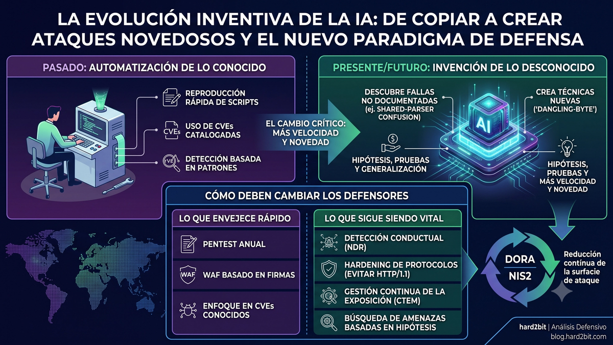 La IA dejó de copiar ataques conocidos y empezó a inventar los suyos: qué cambia para la defensa