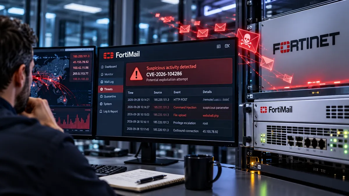 Vulnerabilidad zero-day en FortiMail (CVE-2026-104286): qué revisar en la pasarela de correo antes de actualizar
