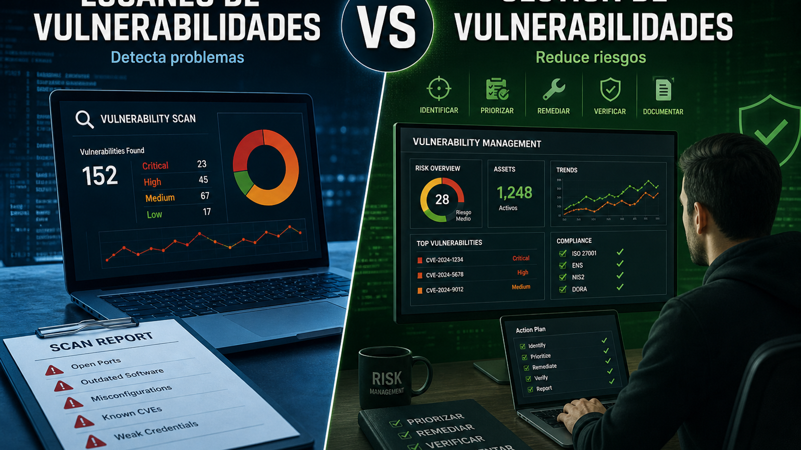 Escaneo vs Gestión de Vulnerabilidades