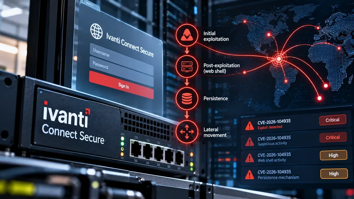 Vulnerabilidad zero-day CVE-2026-104935 en Ivanti Connect Secure: versiones afectadas, exploit y detección