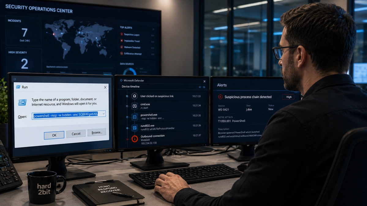 ClickFix y ACR Stealer: el falso CAPTCHA que roba tokens y ficheros de Microsoft 365