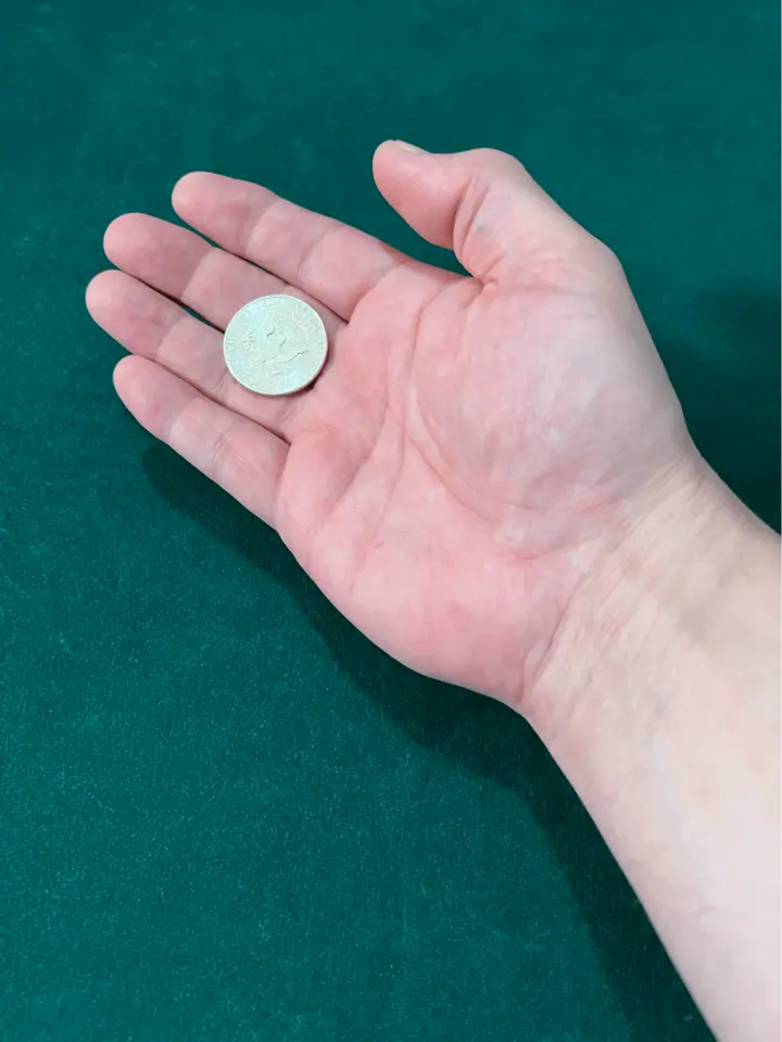 coin vanish position