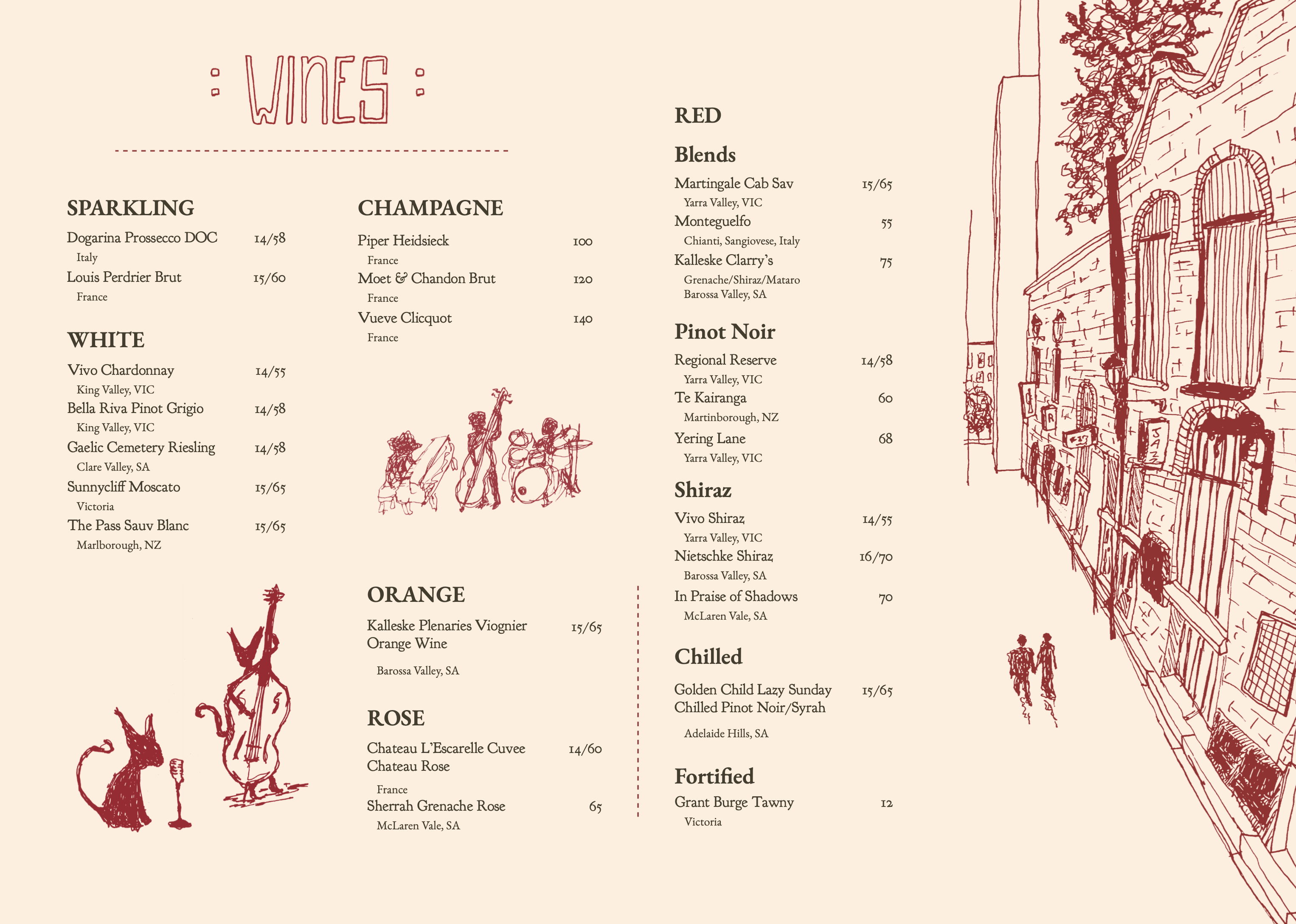 Menu Page 2