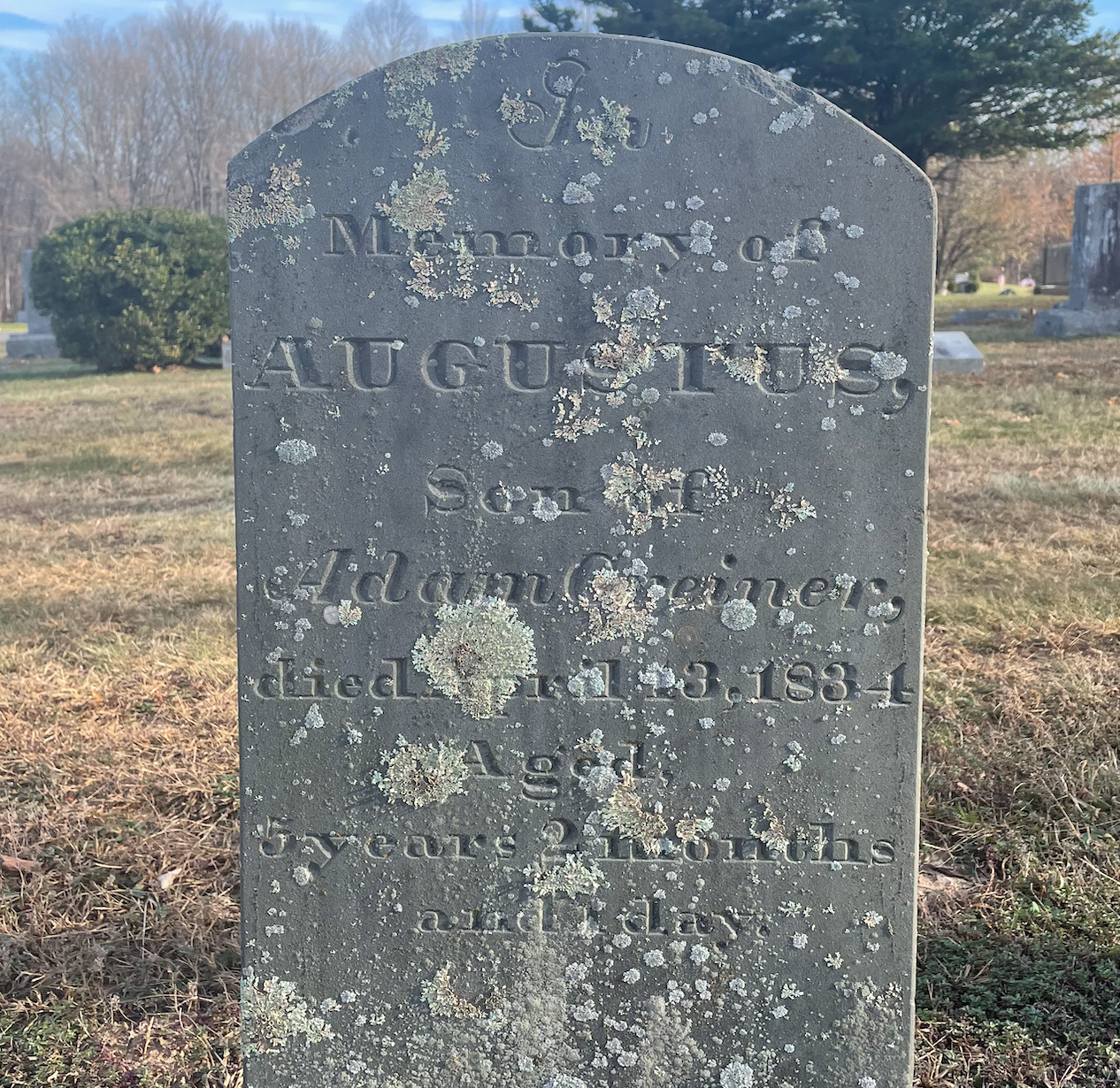The Grave of Augustus Greiner