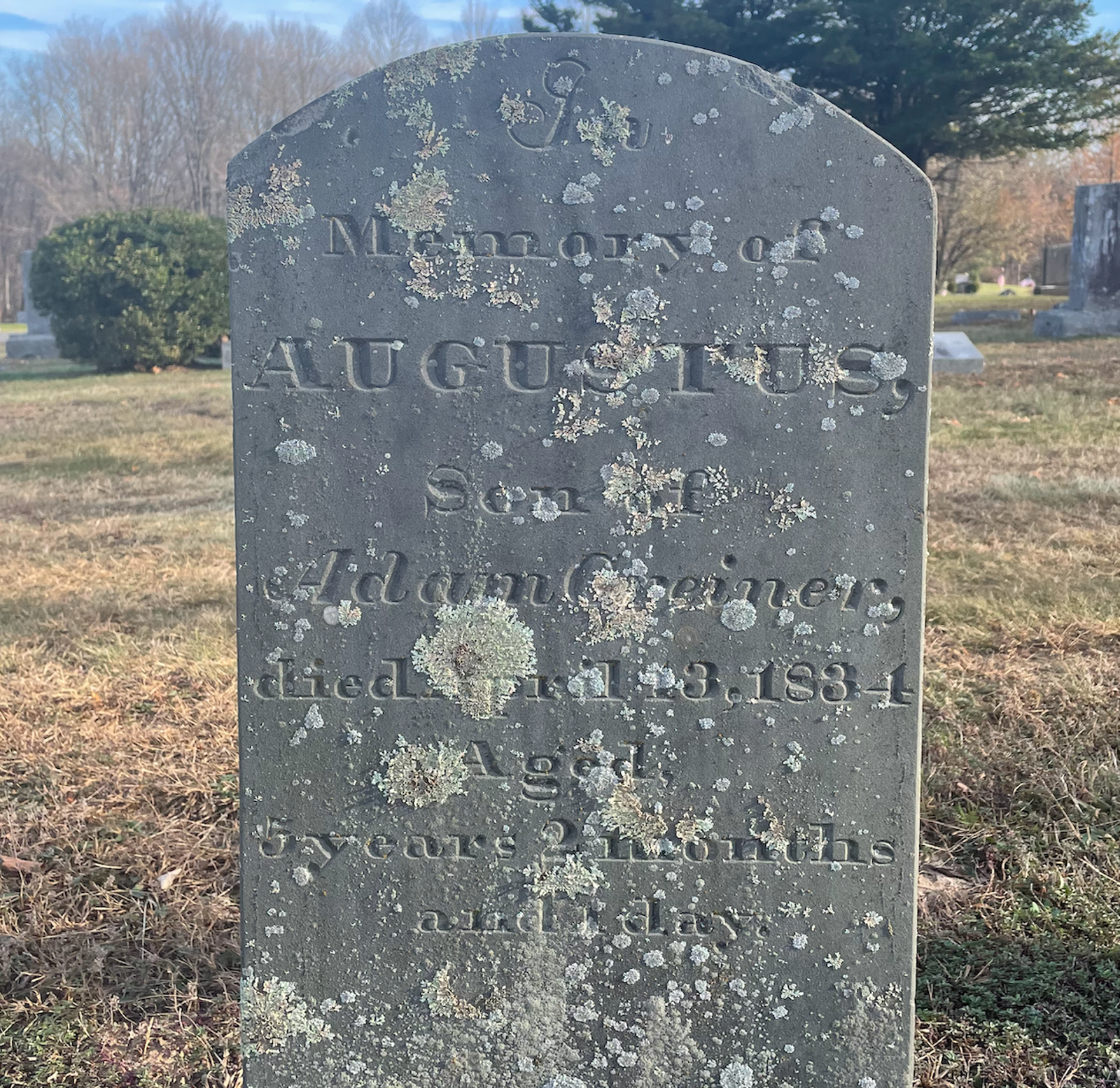 The Grave of Augustus Greiner
