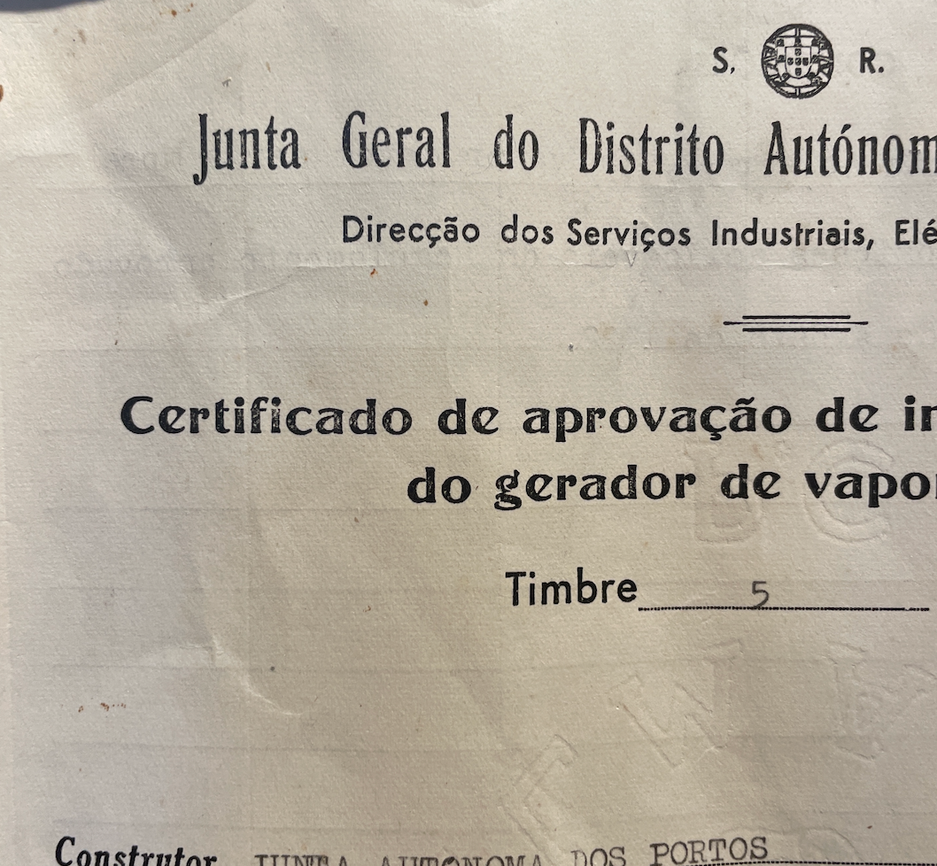 Certificado do aprovaçao