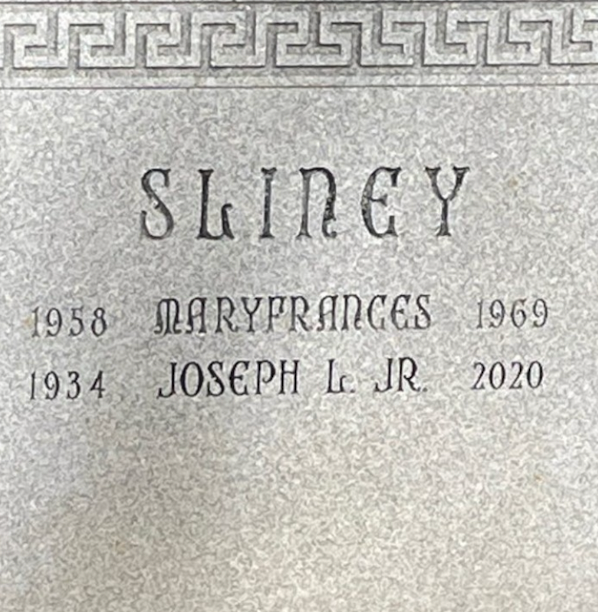 The Sliney Family Grave (1969-2020)
