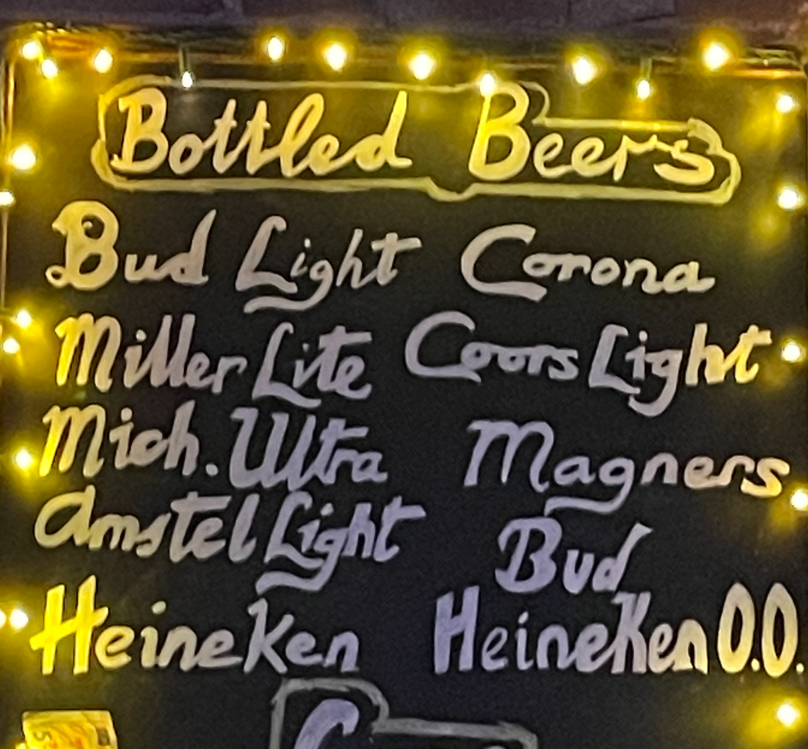 Bottled Beers