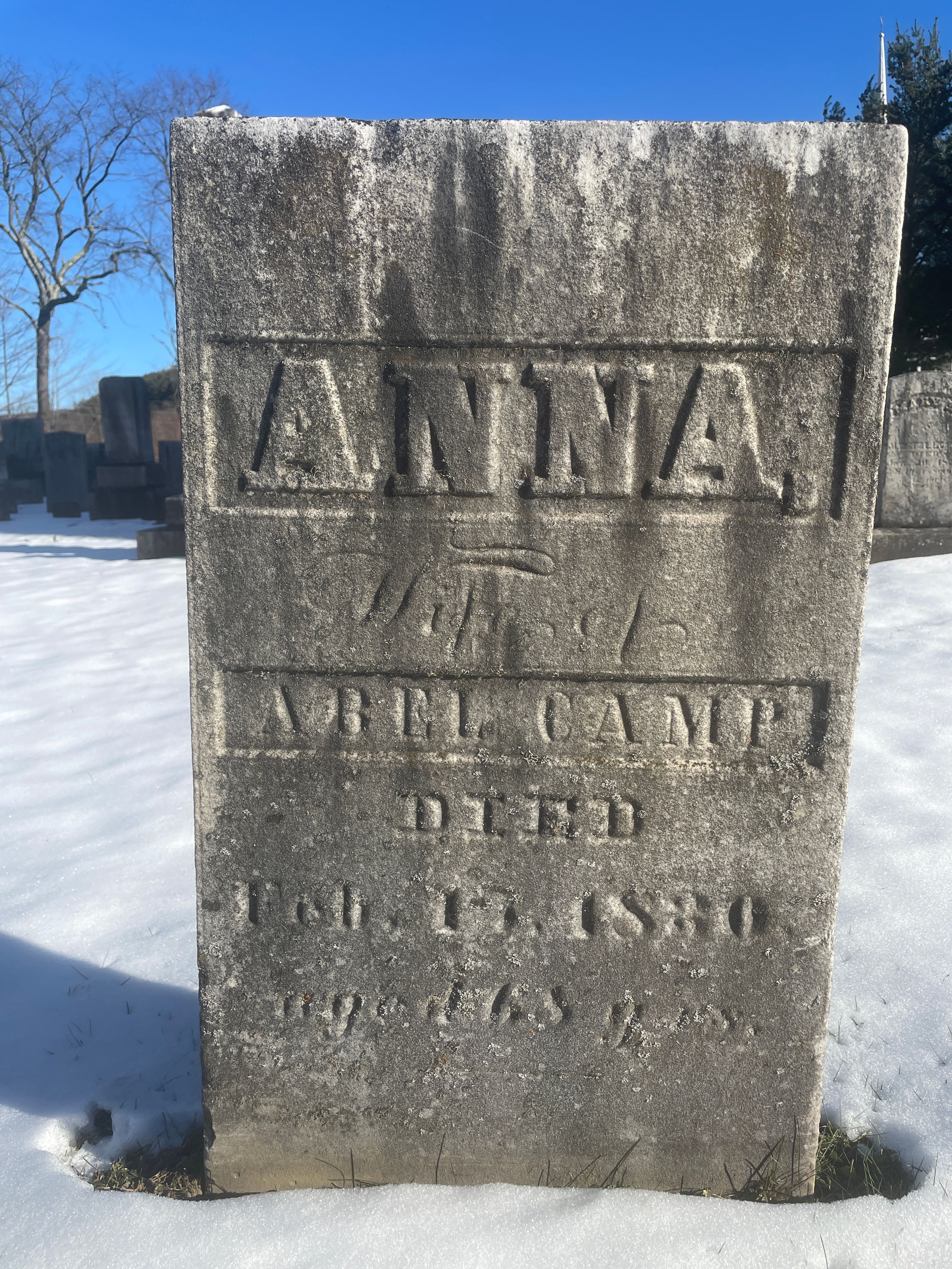 The Grave of Anna (1830)