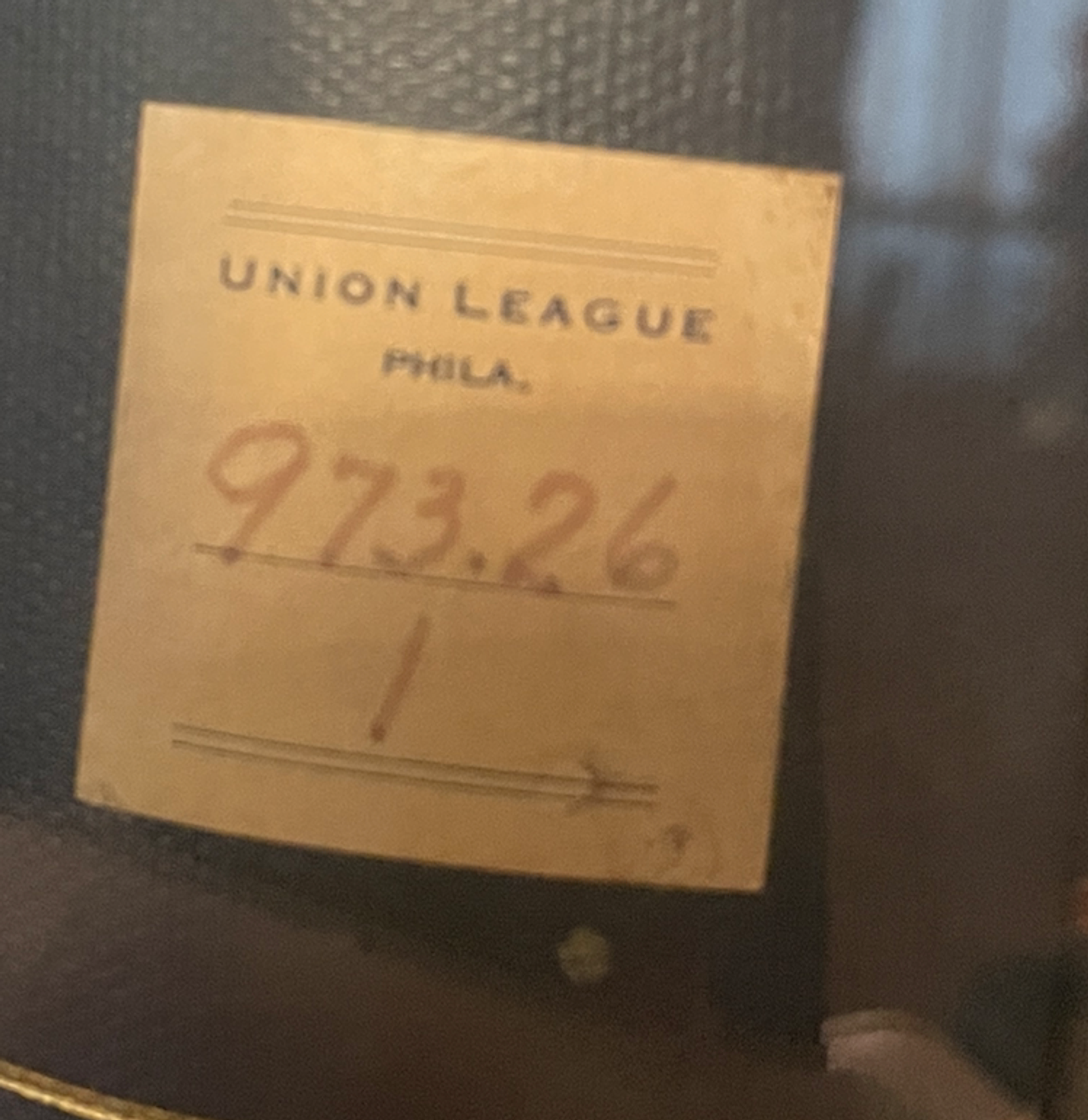 Union League Book