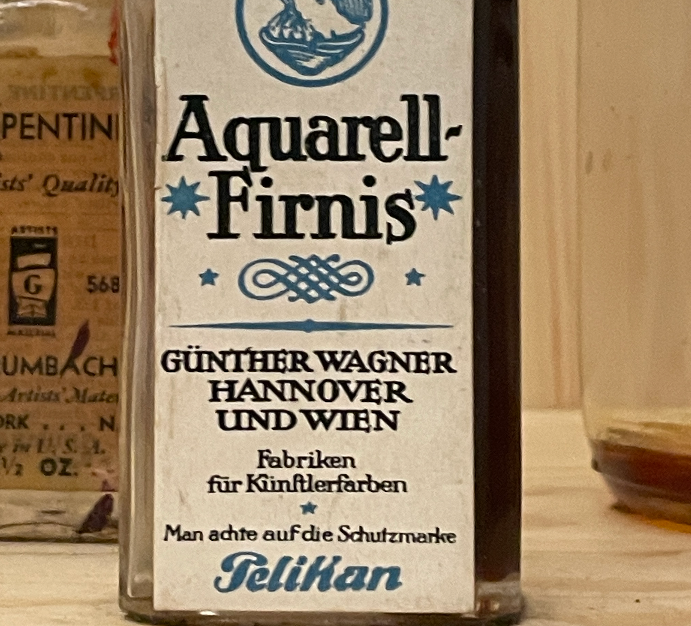 Aquarell-Firnis