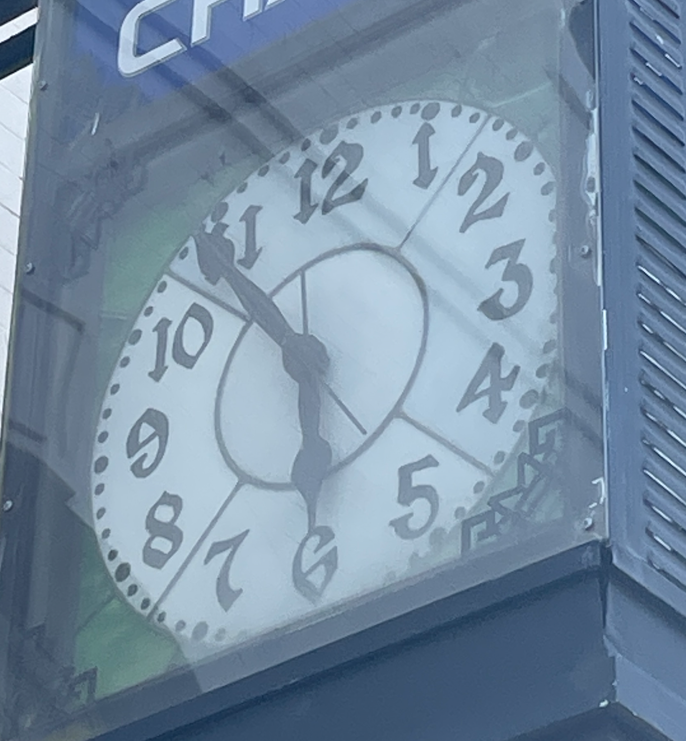 Chase Bank Clock