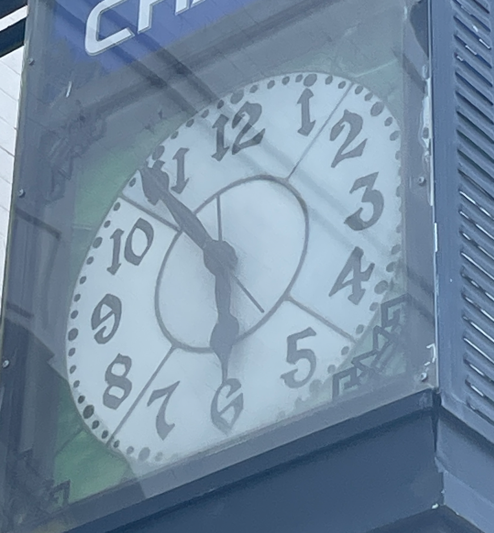 Chase Bank Clock