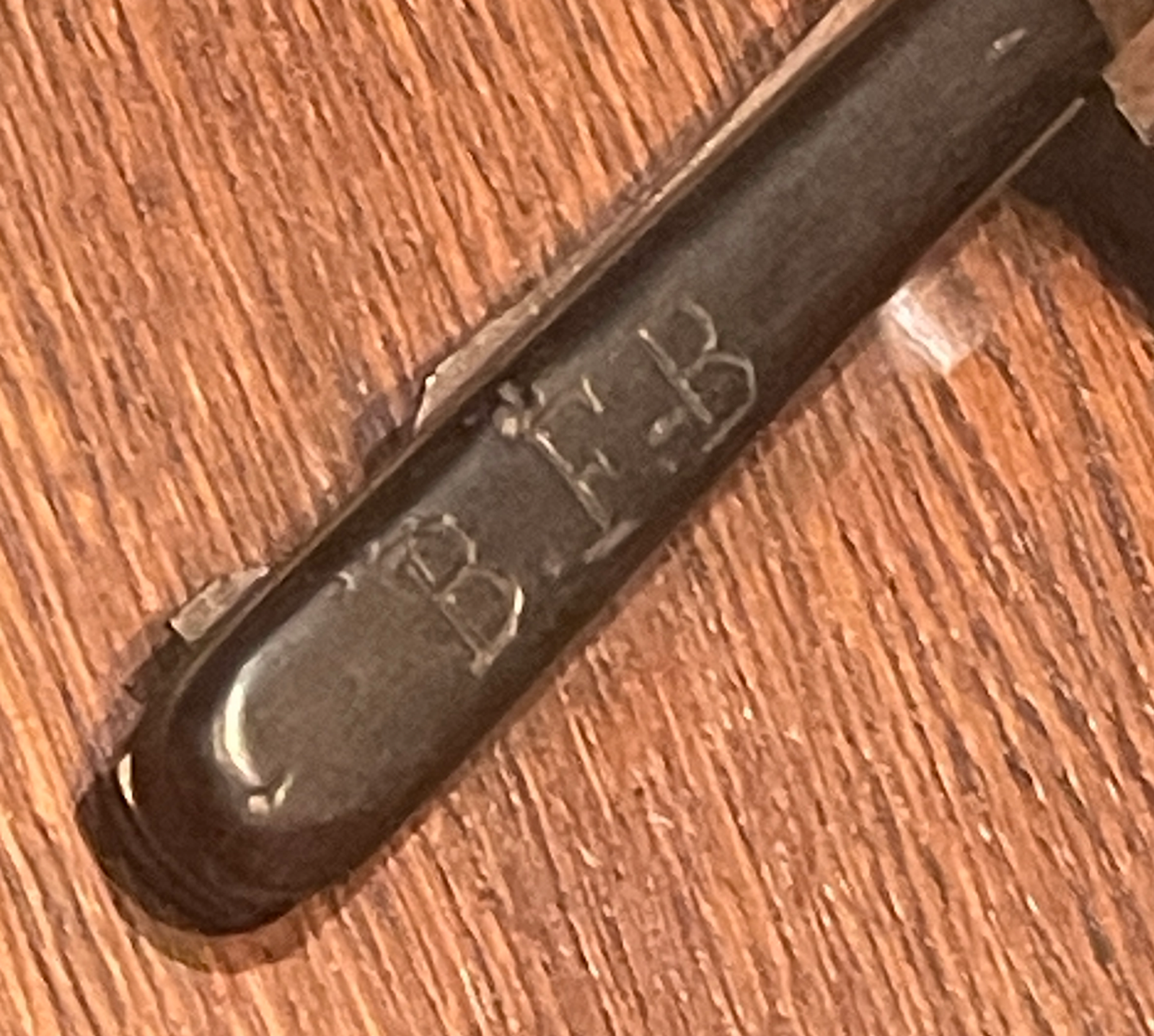 Spoon from the Civil War (B.F.B)