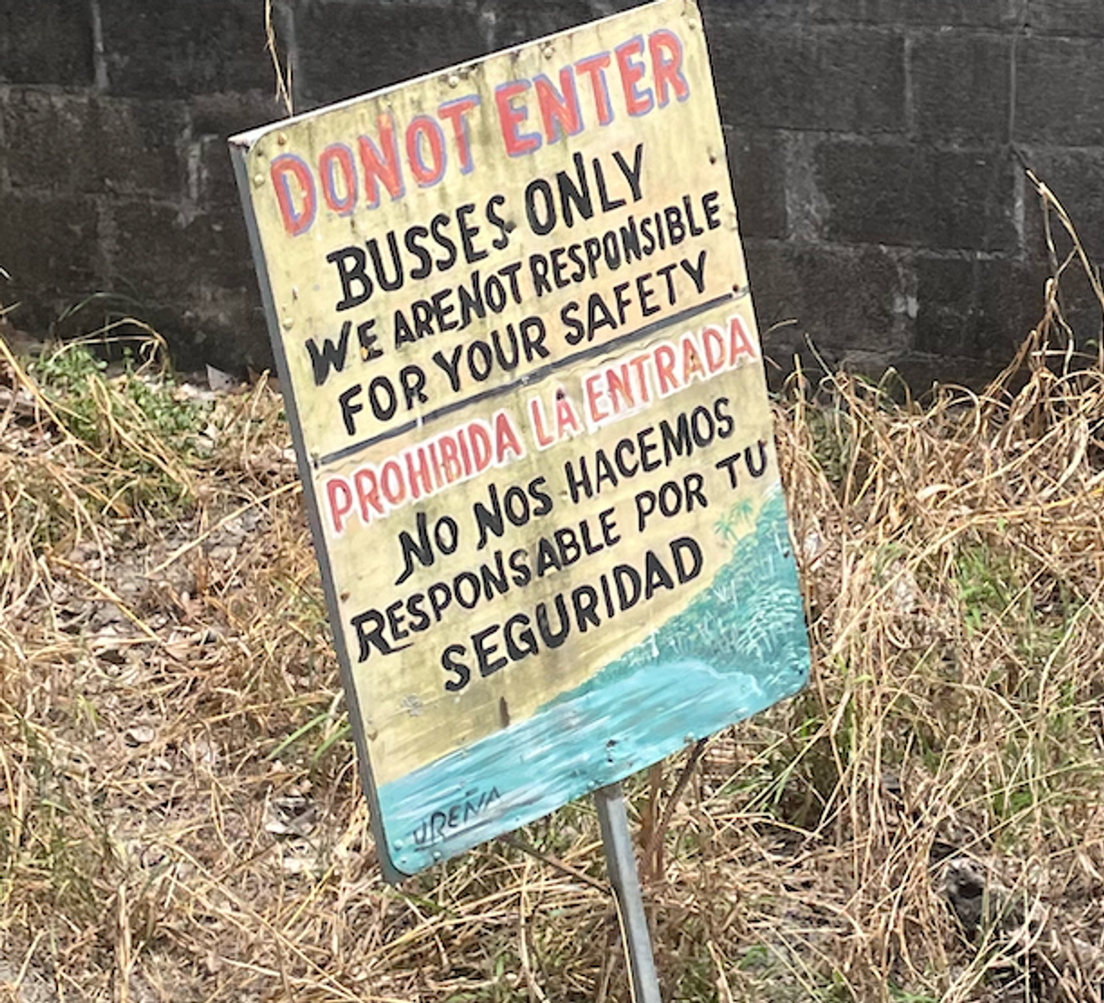 Do Not Enter Sign