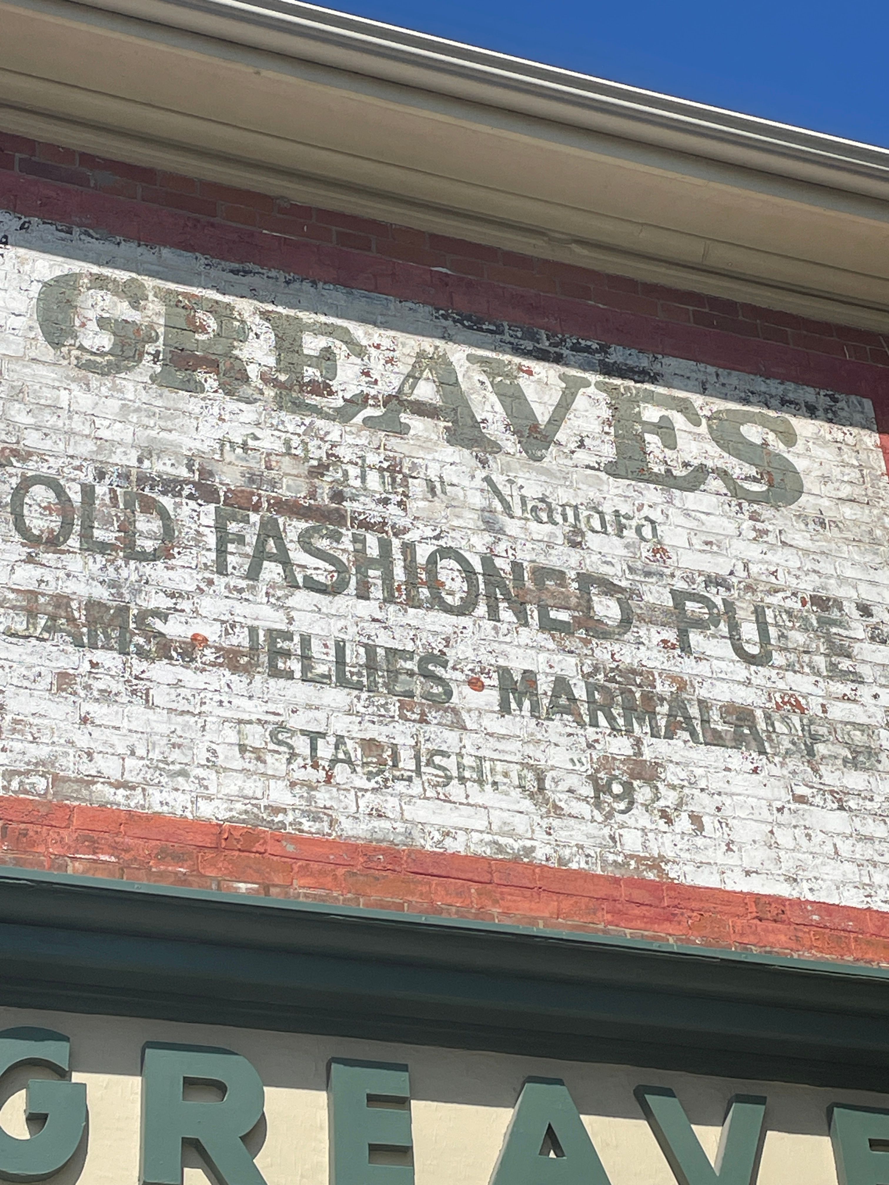 Greaves - Old fashioned Pure James - Jellies - Marmalades (1927)
