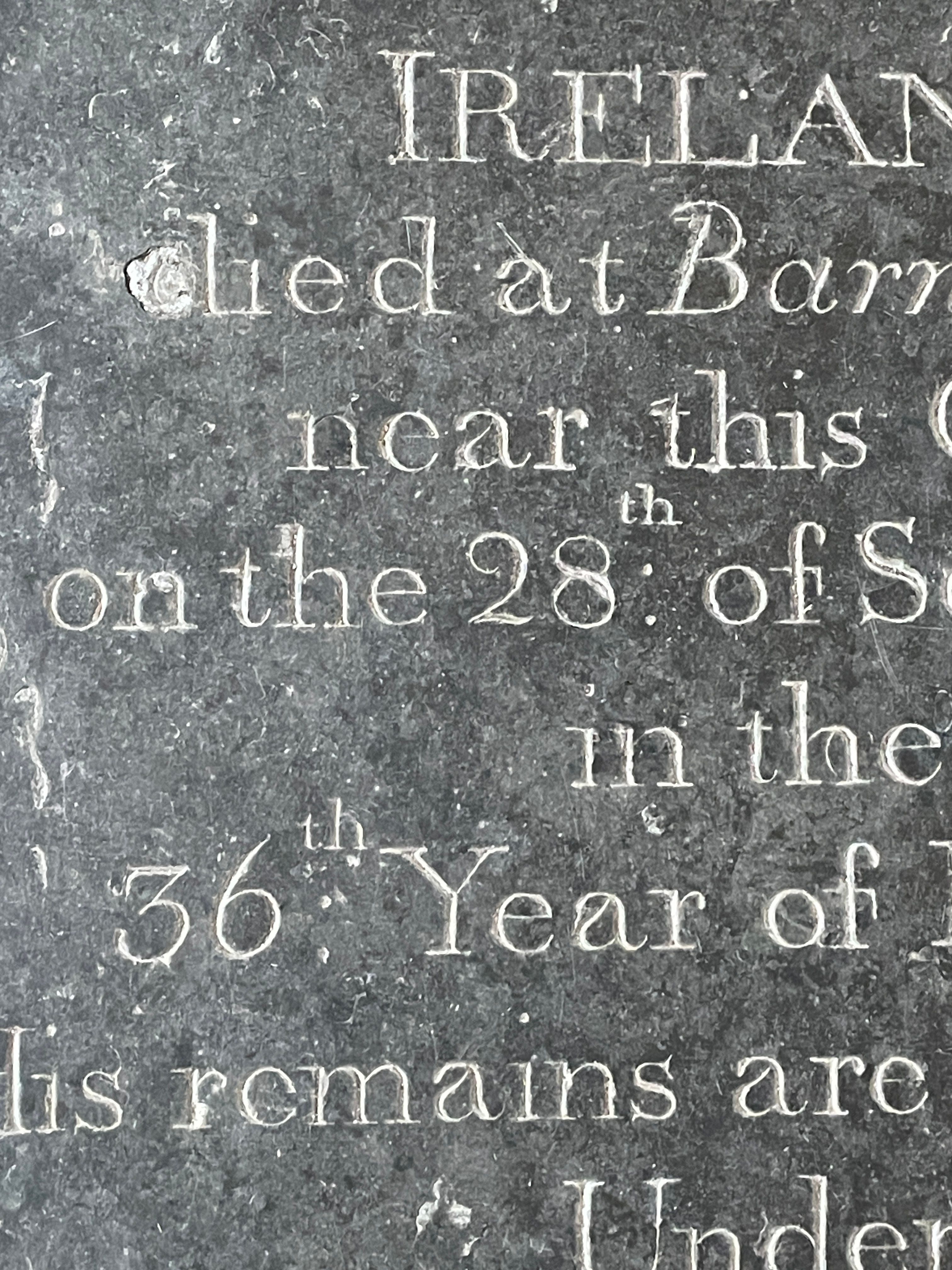 The Grave of Major Henry Gibbs Bird (1809)