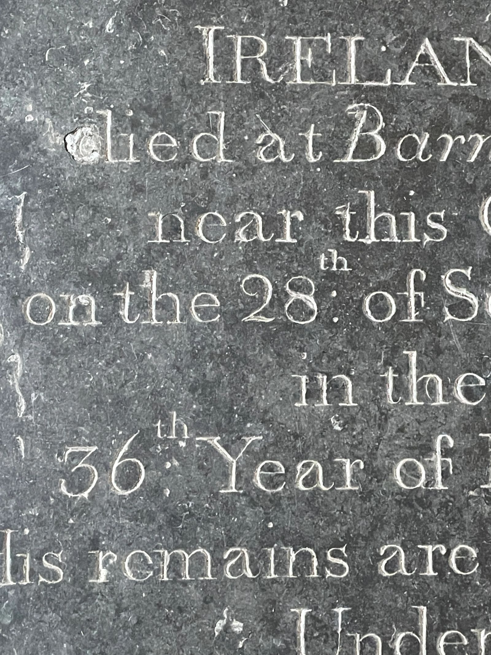 The Grave of Major Henry Gibbs Bird (1809)
