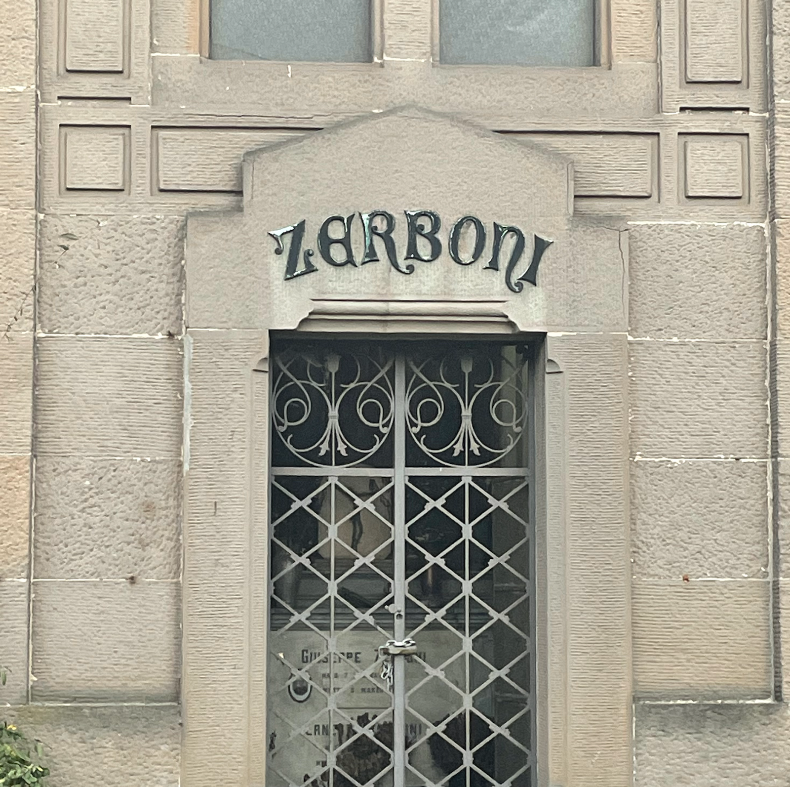 Zerboni Family Grave